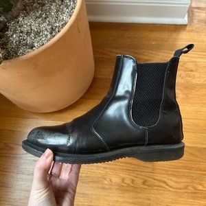 Dr. Martens Flora Black Acadia Boots Size 9